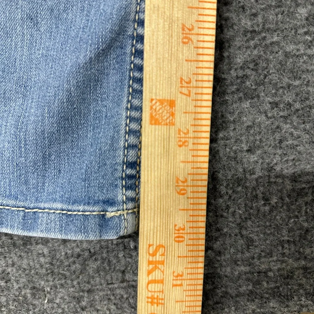 Ariat Jeans Womens Size 27S Blue Rebar Perfect Rise Straight Leg Work Denim